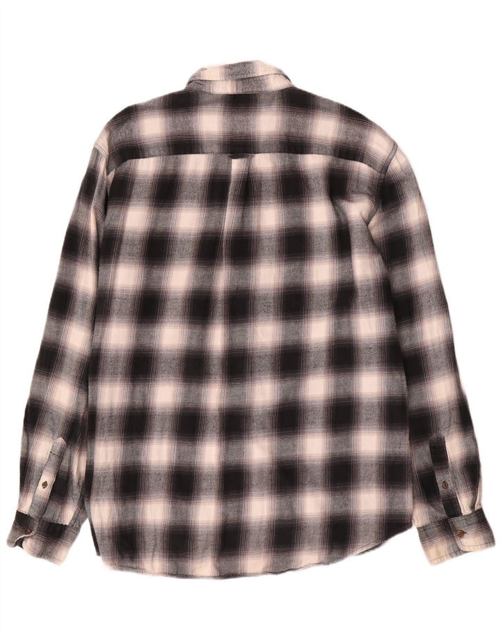 Cămașă de flanel pentru bărbați Chaps 2XL, bumbac cu carouri gri