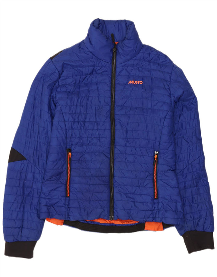 Jachetă căptușită pentru femei Musto UK 14, mare, albastră, poliamidă