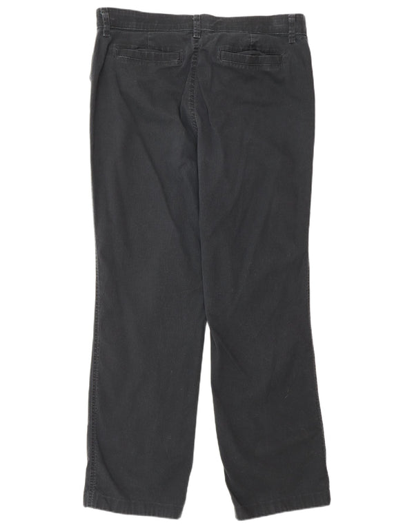 Pantaloni casual drepti pentru femei Lee US 14 XL W34 L30 bleumarin bumbac