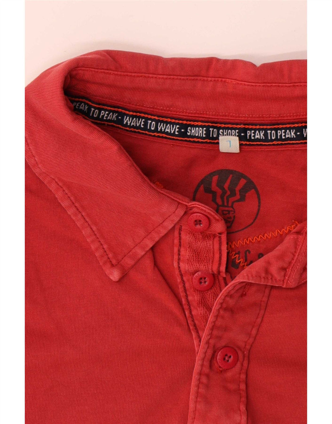 Tricou polo Timberland Rugby pentru bărbați, bumbac roșu mare