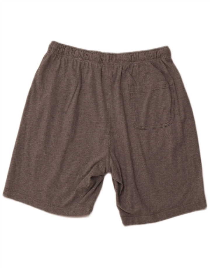 Pantaloni scurți sport NIKE pentru bărbați, mari, gri, bumbac