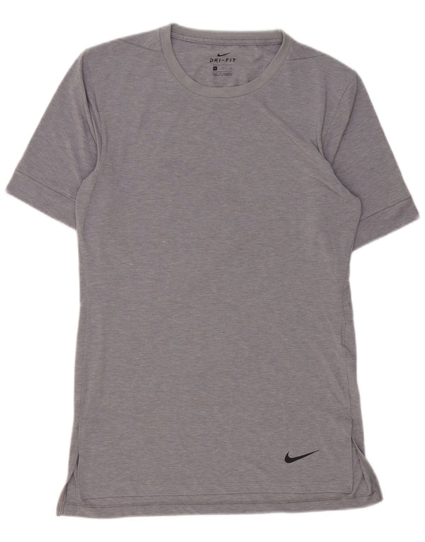 Puma Mens Tall T-Shirt Top Small Grey Polyester