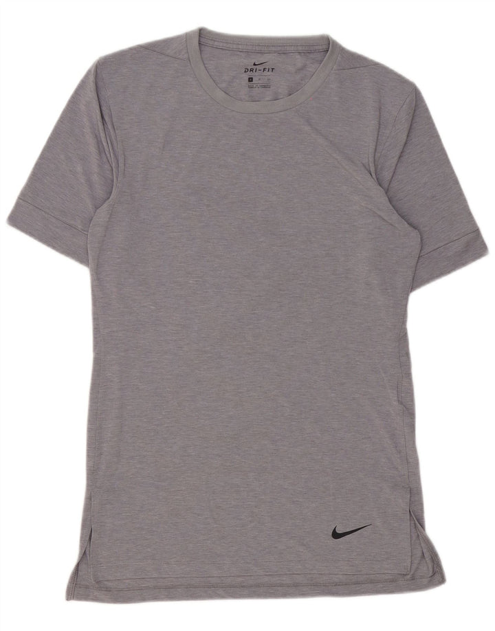 Tricou Puma Tall pentru bărbați Top mic, gri, poliester