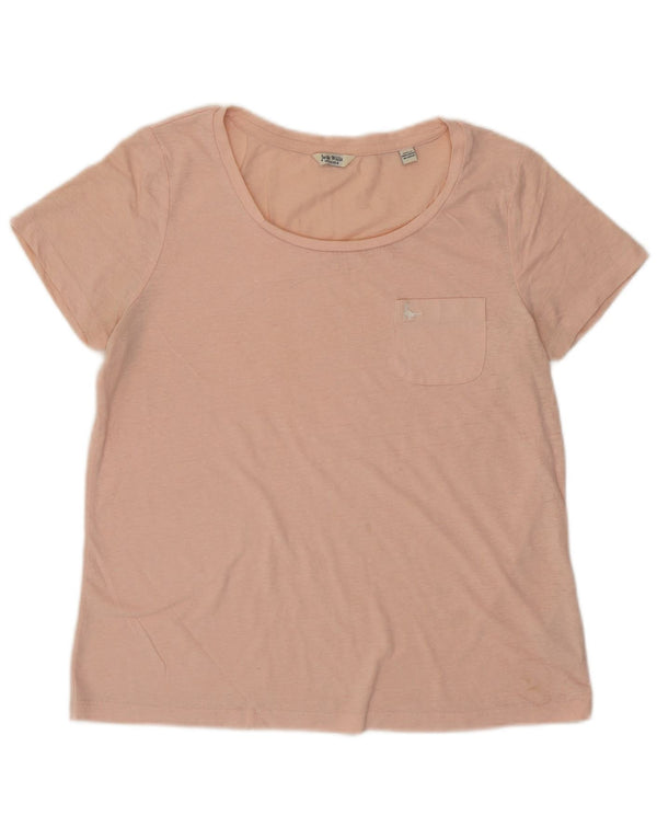 Tricou Jack Wills pentru femei Top UK 12 Medium Pink Poliester