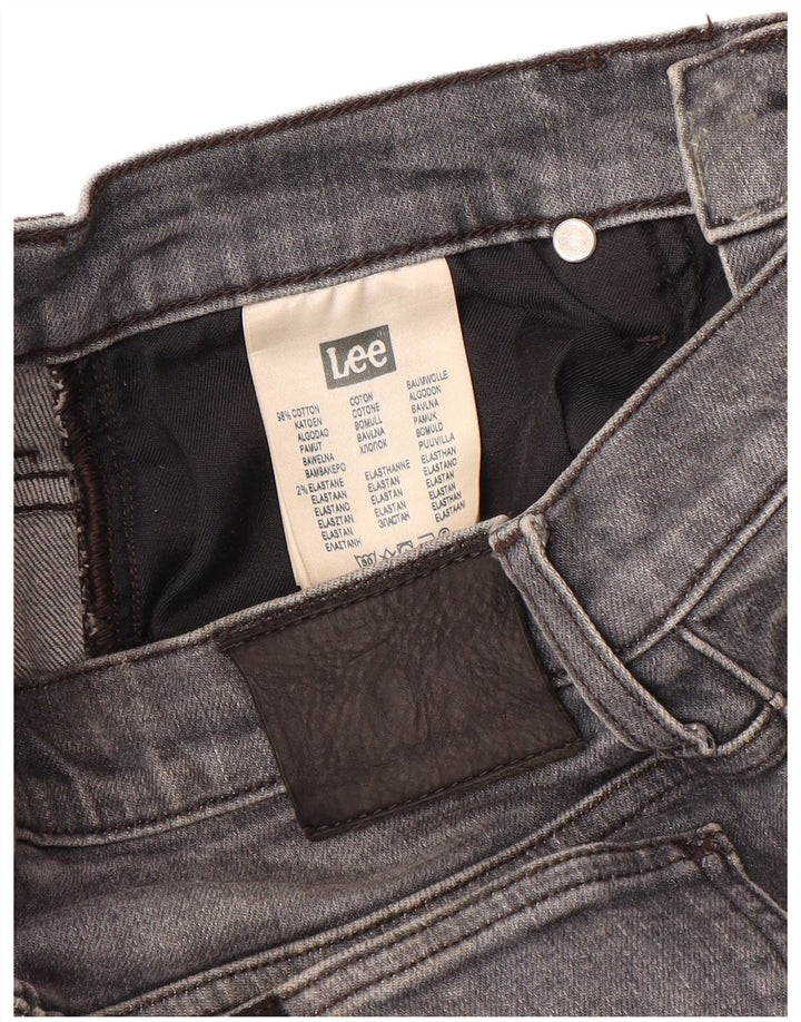Blugi Lee Rider Slim pentru femei W28 L32 bumbac gri