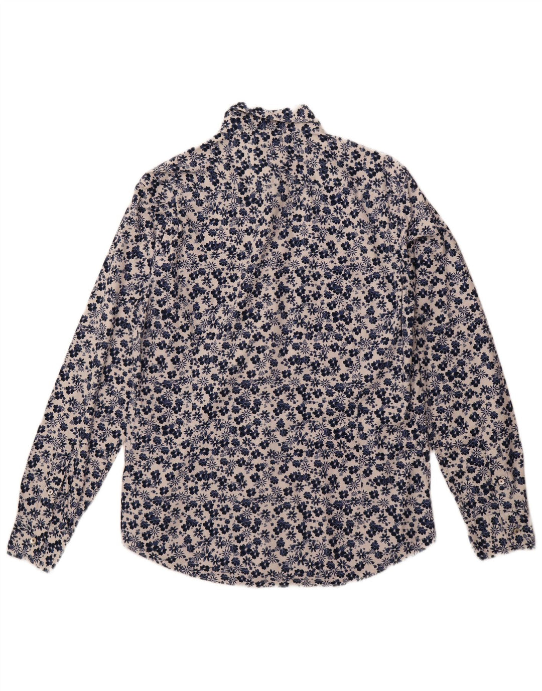 Cămașă Massimo Dutti Bărbați Mare Albastru Marin Floral