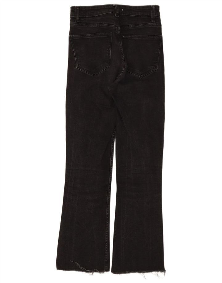 Blugi Bootcut pentru femei Zara EU 34 2XS W24 L26 Negri