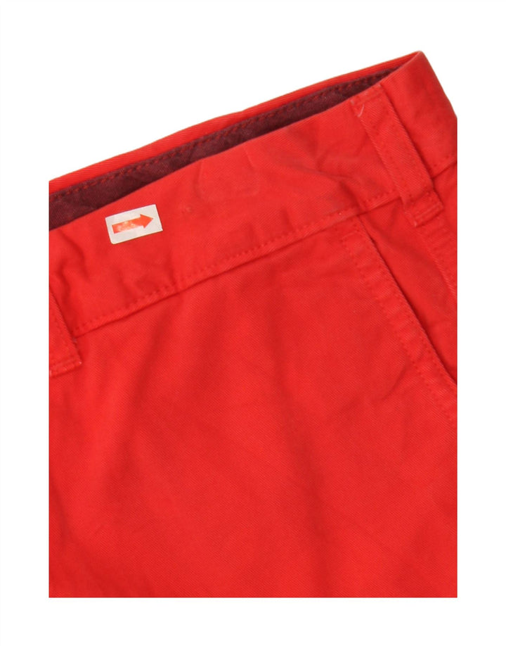 Pantaloni scurti chino Jack Wills pentru femei UK 12 Medium W32 Red