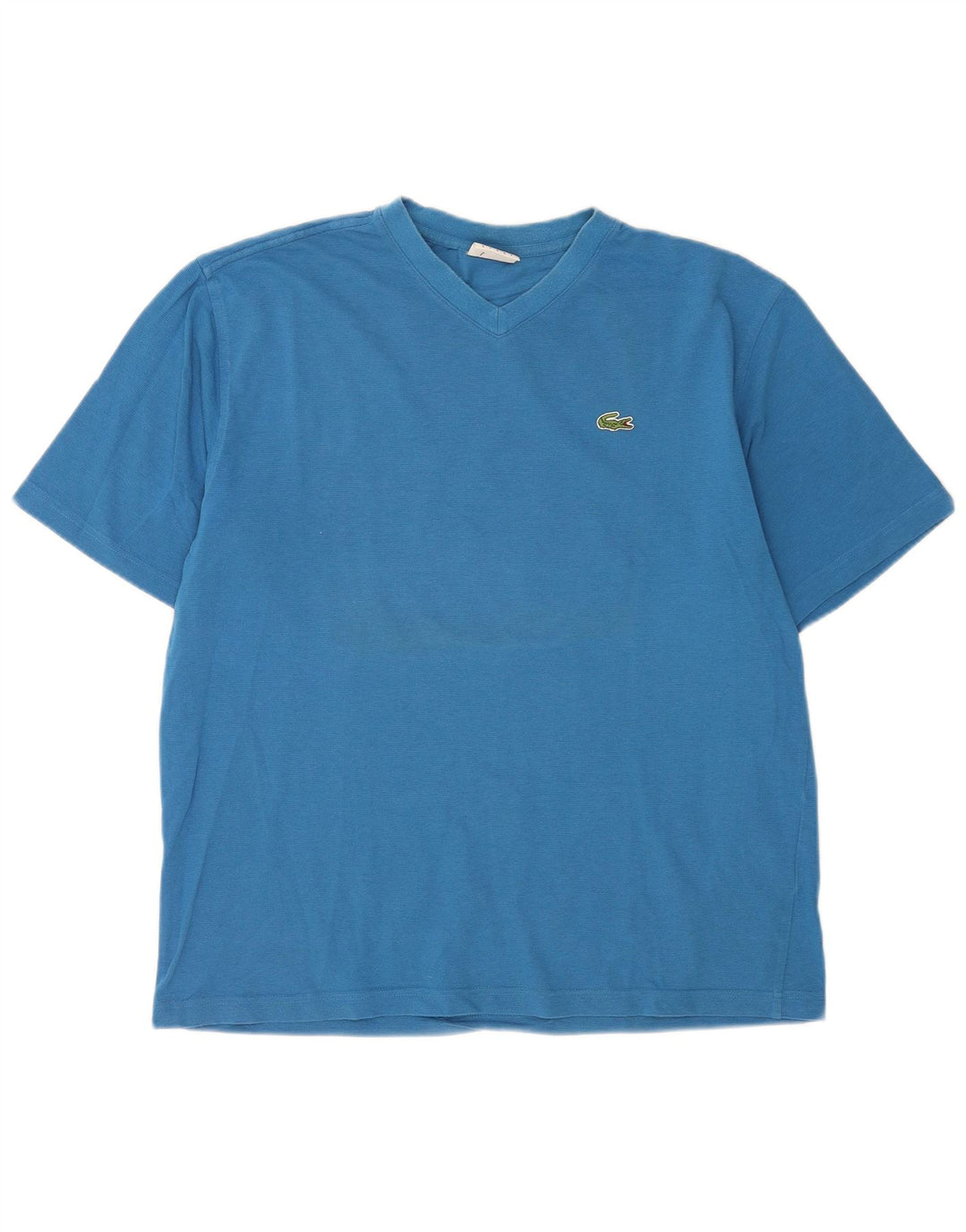 Tricou Lacoste Bărbați Top Marimea 5 Mare Bumbac Albastru