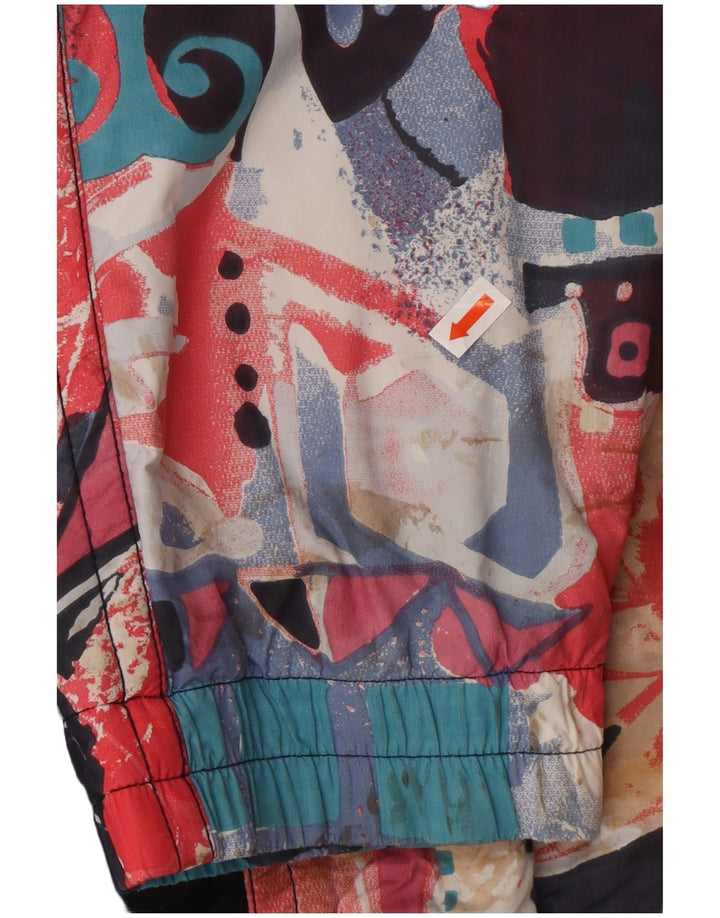 Jachetă pentru bărbați cu pulover supradimensionat MAIER UK 6 XS, negru, florală