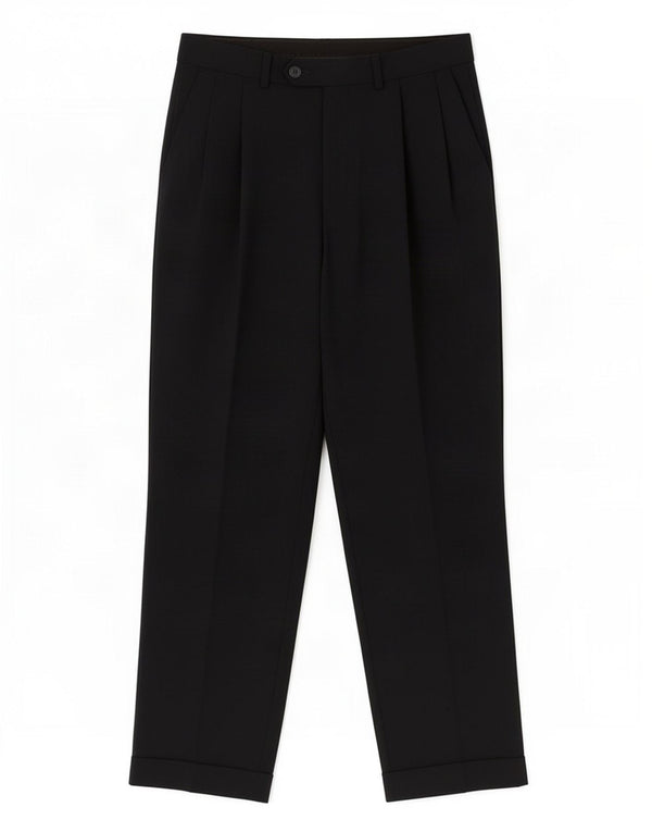 Pantaloni de costum pentru bărbați Marks & Spencer L30 L29 bleumarin poliester