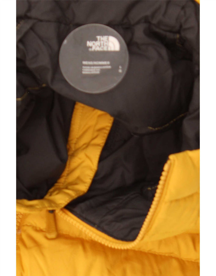 Jachetă căptușită cu glugă pentru bărbați The North Face UK 40 Poliester galben mare