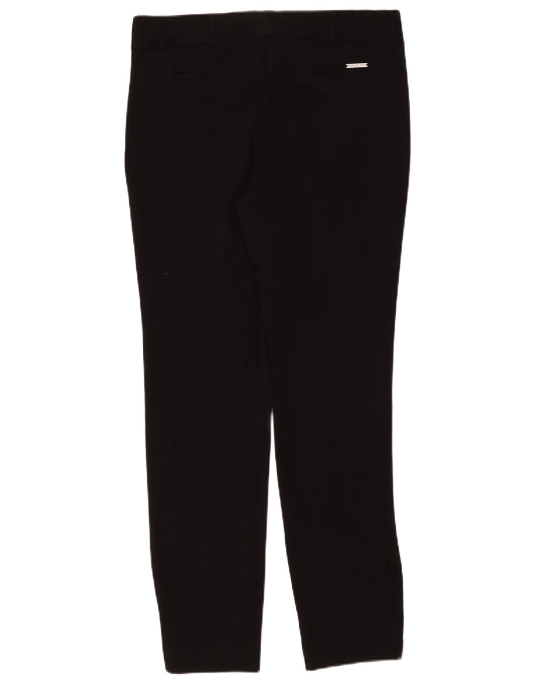 Pantaloni chino subțiri pentru femei Michael Kors US 8 Medium L34 L31 Poliester negru