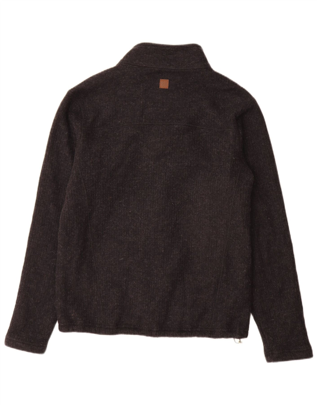 Cardigan Vintage pentru bărbați, poliester, gri mediu