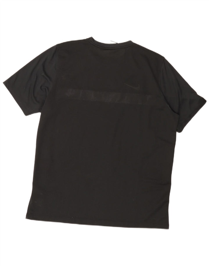 Tricou pentru bărbați Nike Dri Fit Top 2XL, negru, poliester color bloc