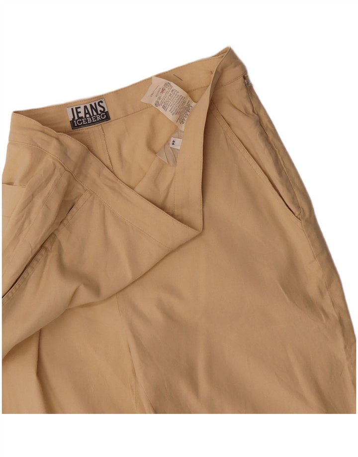 Pantaloni Capri pentru femei Iceberg IT 44 Medium W30 L19 Bej In
