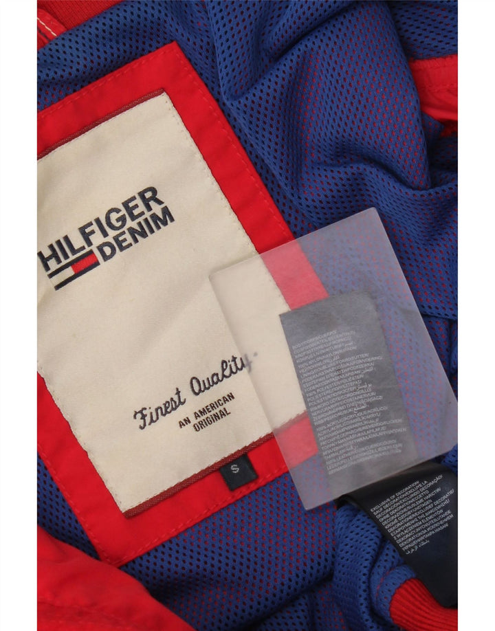 Jachetă bomber pentru bărbați Tommy Hilfiger UK 36 Nylon mic roșu