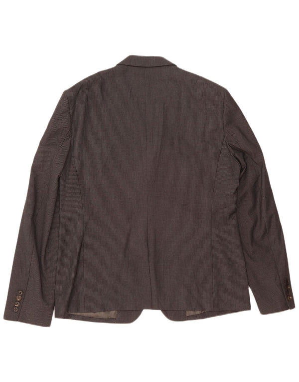 Jachetă pentru bărbați All Saints cu 2 nasturi, UK 42 XL, gri cu dungi