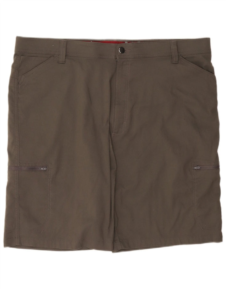 Pantaloni scurți cargo pentru bărbați WRANGLER W42 2XL Kaki Nylon