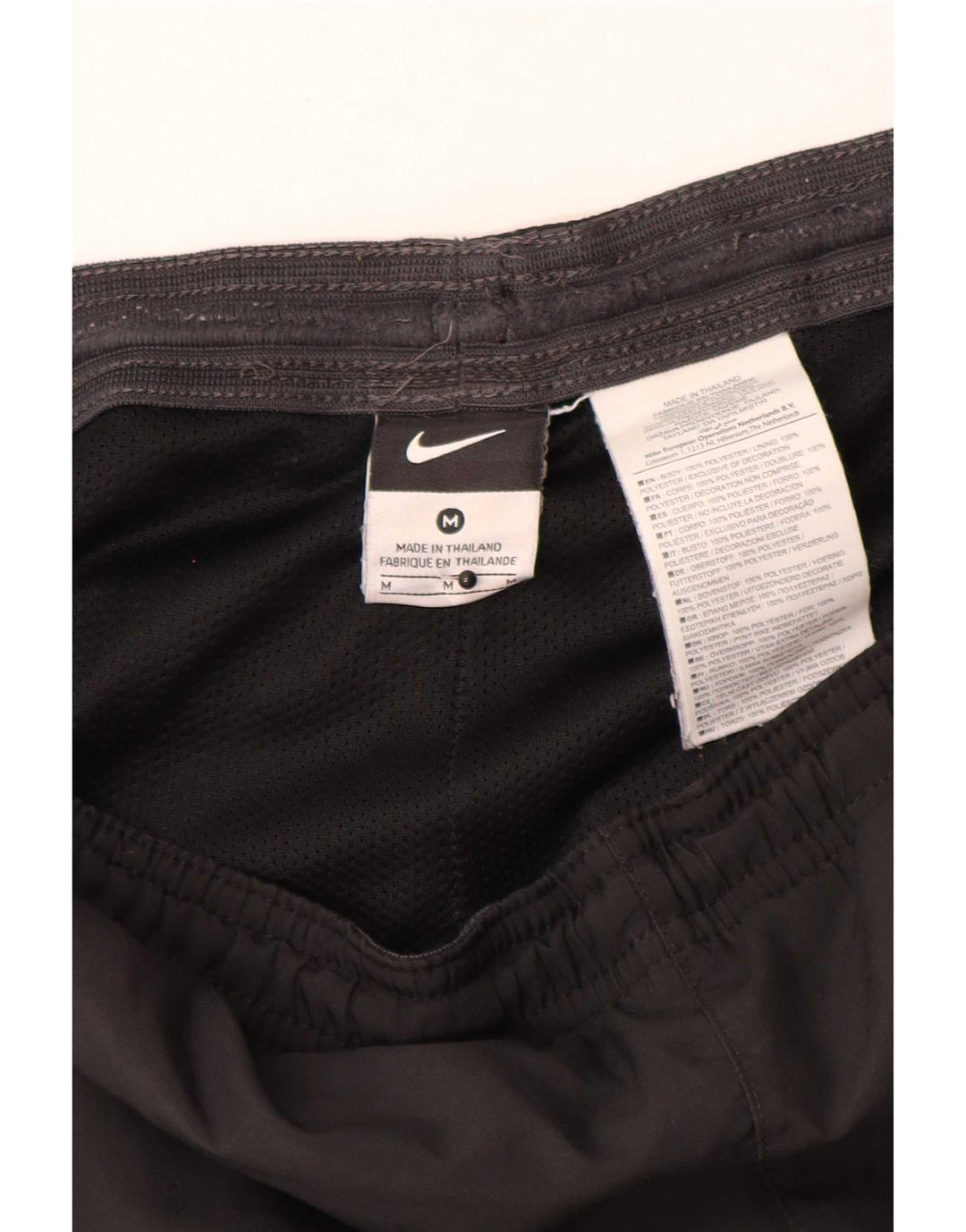 Pantaloni de trening pentru bărbați Nike Pantaloni de jogging Poliester mediu negru