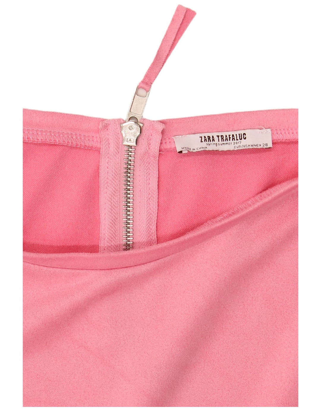 Rochie Schimbată pentru Damă Zara UK 14 Roz Mediu