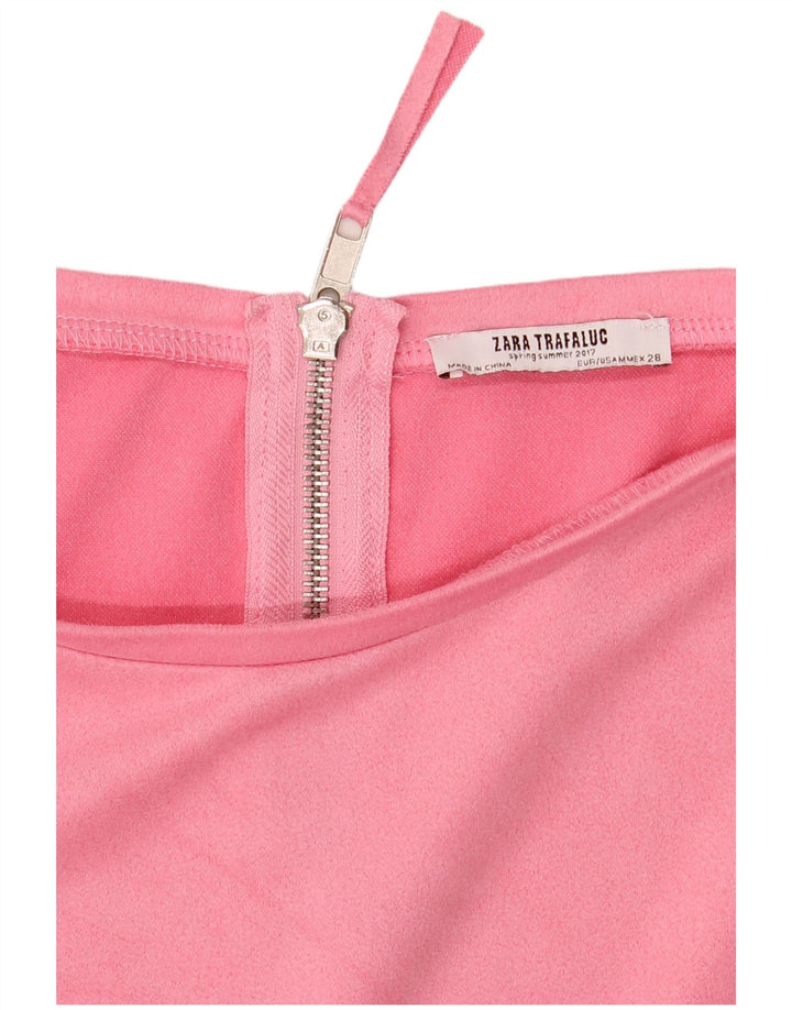 Rochie Schimbată pentru Damă Zara UK 14 Roz Mediu