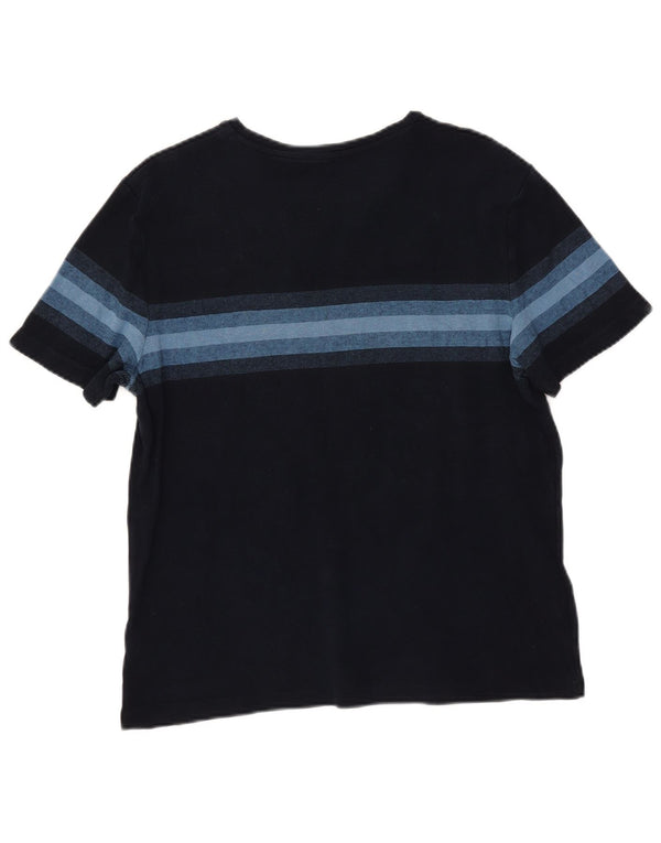 Tricou pentru femei Marks & Spencer Top UK 14 Medium Bleumarin cu dungi