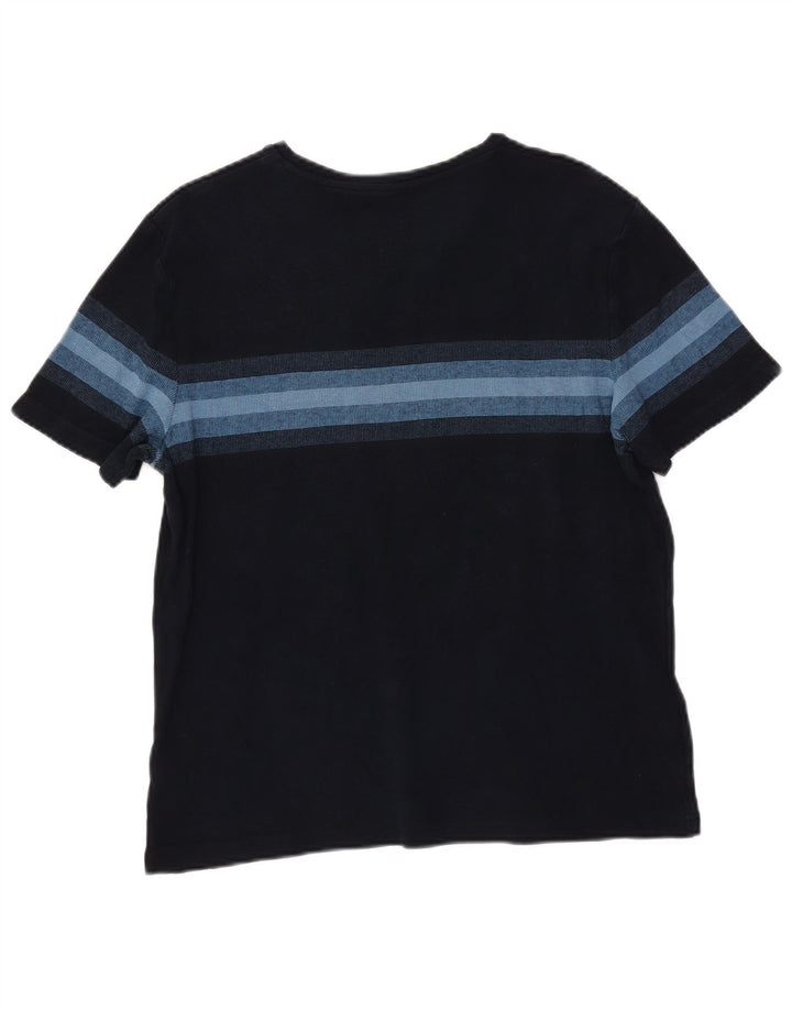 Tricou pentru femei Marks & Spencer Top UK 14 Medium Bleumarin cu dungi
