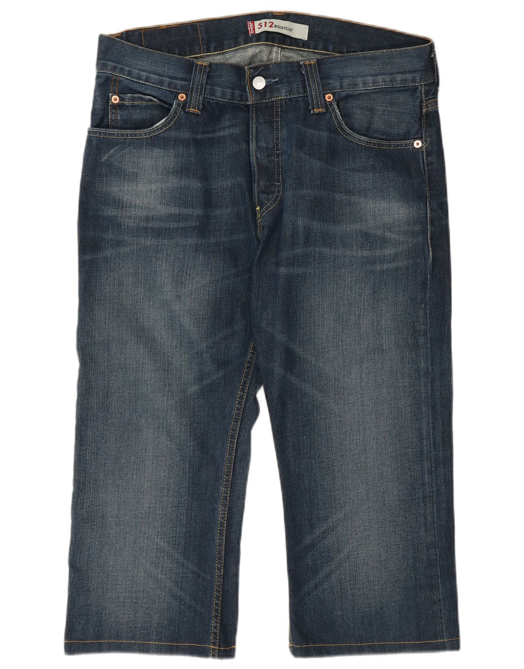 Blugi Levi's 512 Capri pentru bărbați W33 L22 Bumbac albastru