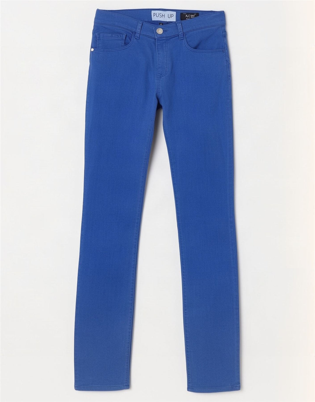 Armani Jeans Blugi Push Up Slim W24 L28 Albastru Modal