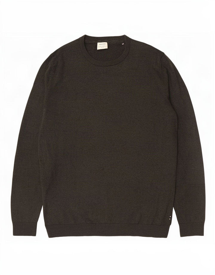 Pulover Jack & Jones pentru bărbați, cu gât crew, XL, gri