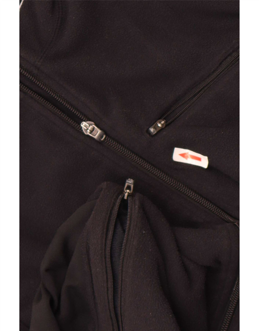 Jachetă Fleece pentru femei Nike US 8/10 Poliester mediu negru