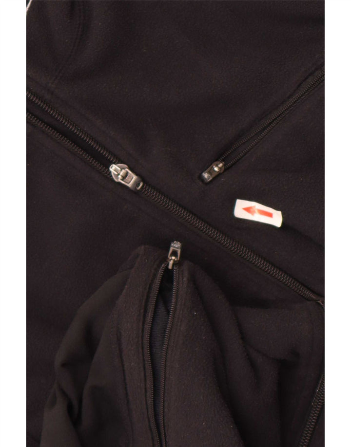 Jachetă Fleece pentru femei Nike US 8/10 Poliester mediu negru