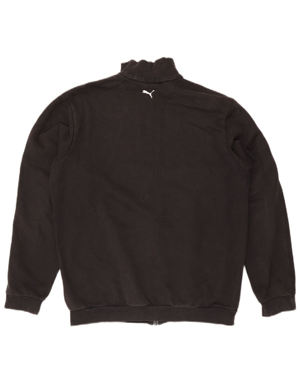 Puma Boys Graphic Tracksuit Top Jacket 15-16 Years Black
