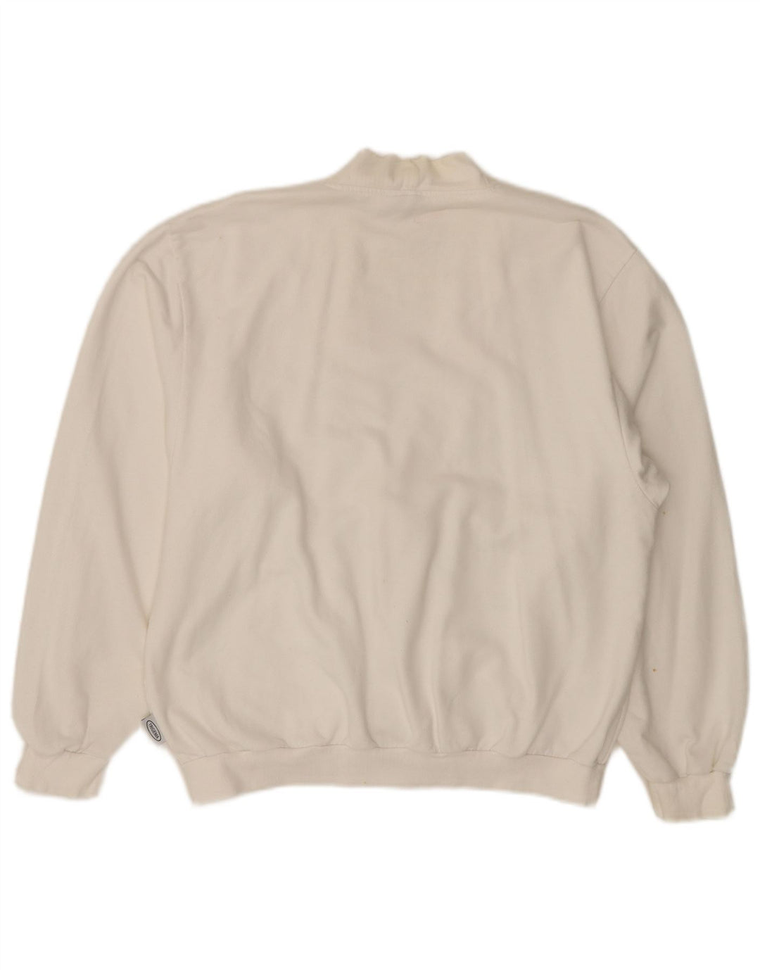 Pulover cardigan pentru bărbați TRIGEMA Bumbac alb mic
