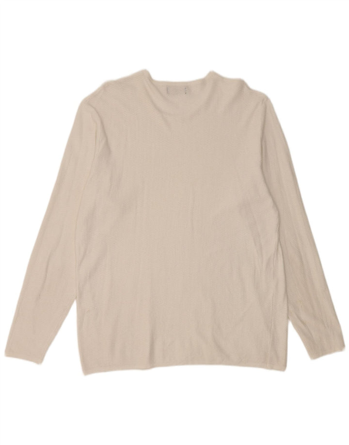 Top femeie Zara cu mânecă lungă UK 18 XL, alb, în schemă