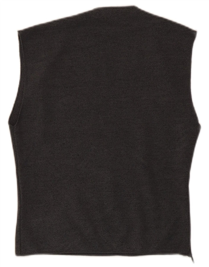Top cu vestă pentru femei Zara UK 12 Medium Gri