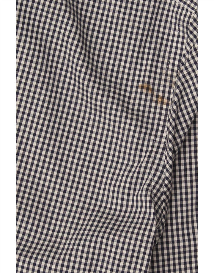 Cămașă pentru bărbați Tommy Hilfiger Slim Fit Mărimea 15 Medium Bleumarin Vichy