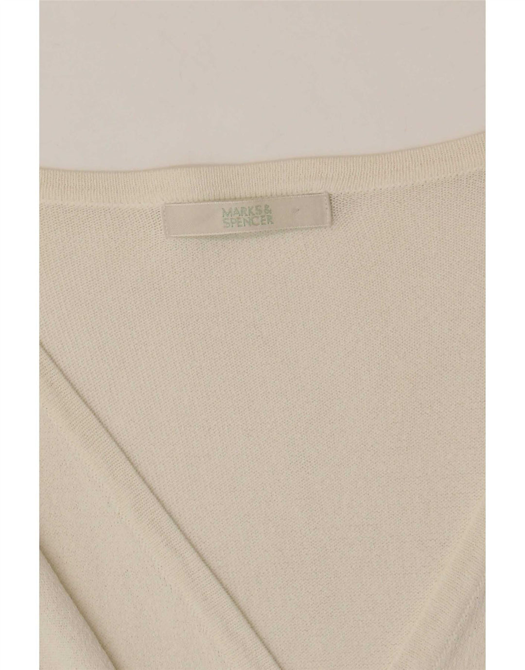 Pulover cardigan pentru femei Marks & Spencer UK 10 Small Off White