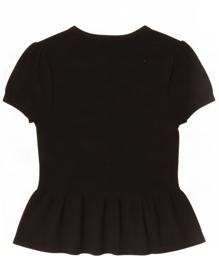 Cardigan cu mânecă scurtă pentru femei Marks & Spencer UK 8 Small Black