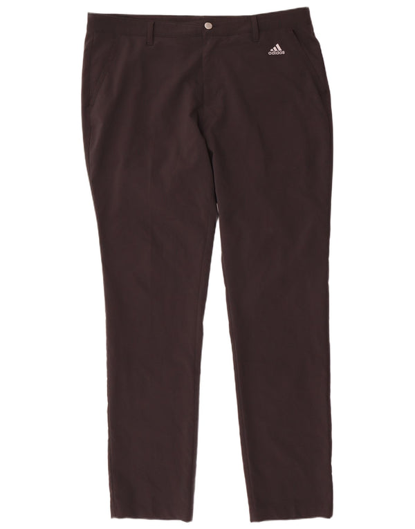 Pantaloni chino subțiri pentru bărbați Adidas W38 L34 negri