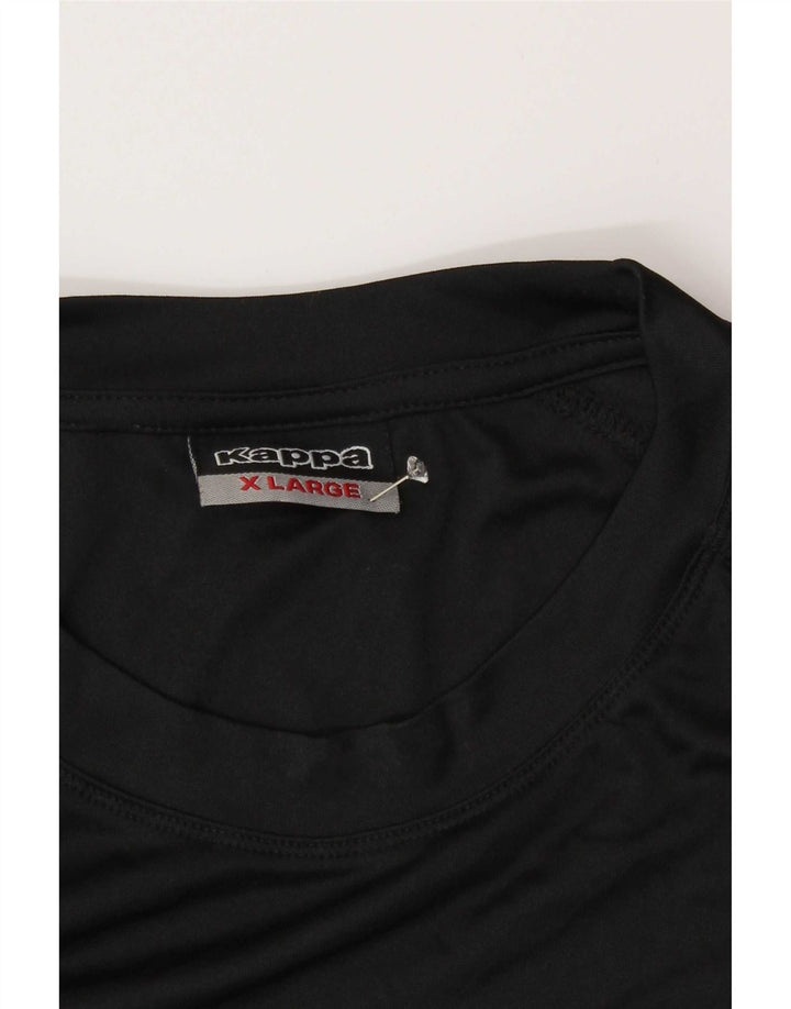 Tricou grafic pentru bărbați Kappa Top XL Negru