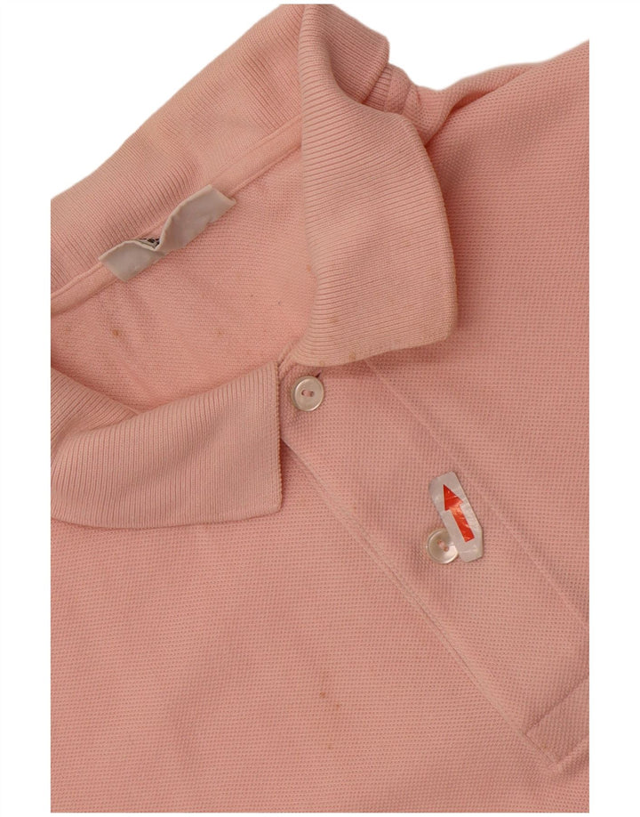Tricou polo Lacoste pentru bărbați mărimea 5 mare bumbac roz