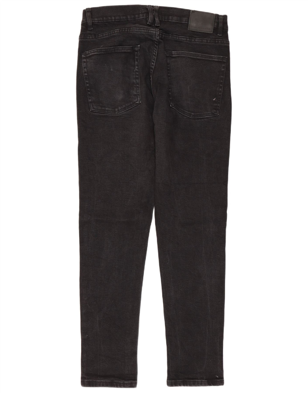 Blugi slim pentru bărbați Zara EU 44 Large W34 L30 Bumbac negru