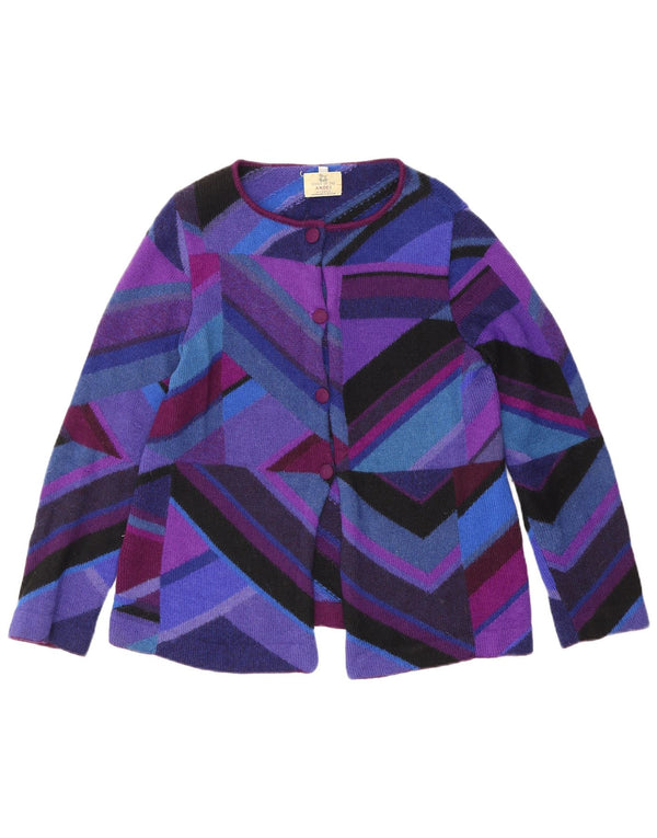Pulover cardigan pentru femei Spirit Of The Andes UK 10 Mic Multicolor