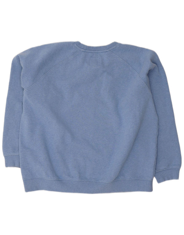 Crew Clothing Hanorac supradimensionat pentru femei Pulover UK 18 XL Bumbac albastru