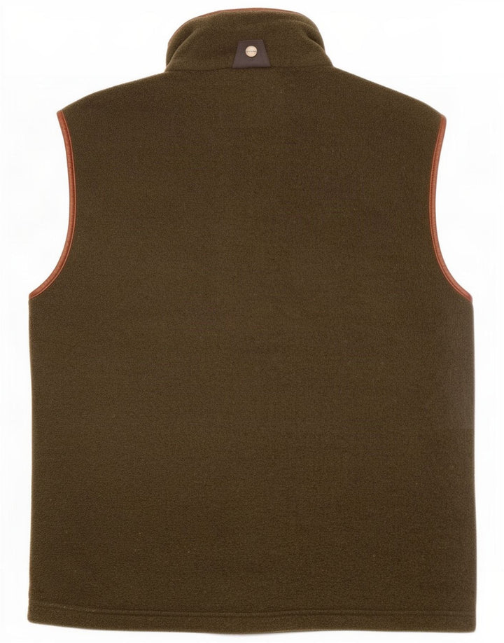 Gilet pentru bărbați Schoffel Fleece UK 40 Large Kaki Poliester