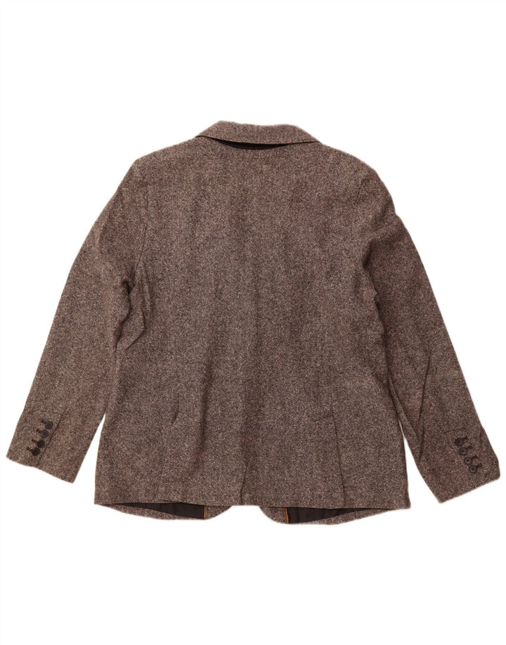 EDDIE BAUER Jachetă pentru femei cu 2 nasturi, SUA 18 2XL, lână gri