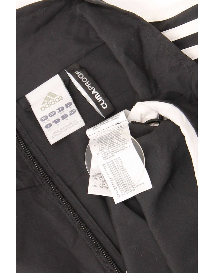 Adidas pentru bărbați Clima Proof Pullover Trening Top UK 34/36 Small Black