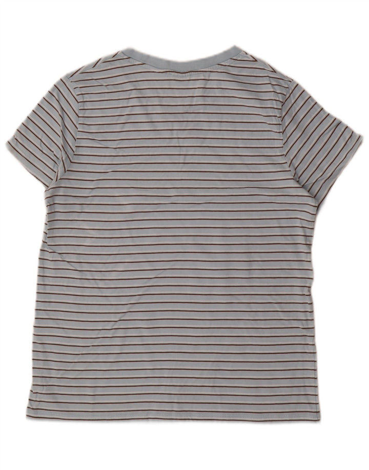 Tricou pentru bărbați Levi's Top din bumbac cu dungi albastre medii